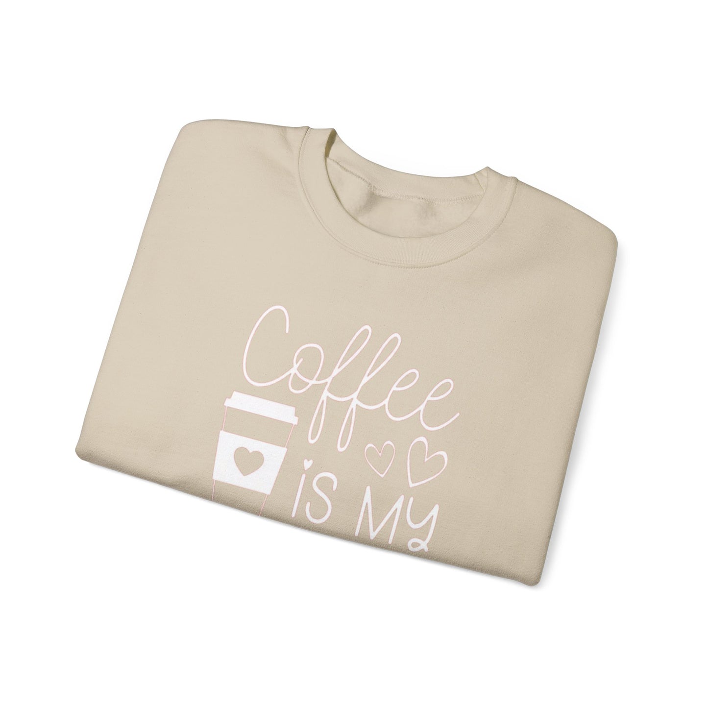 Coffee Is My Valentine Sweatshirt, Valentine Coffee Hoodie, Love Sweatshirt, Coffee Lover Sweatshirt, Cute Valentine Shirt, Valentine Gift