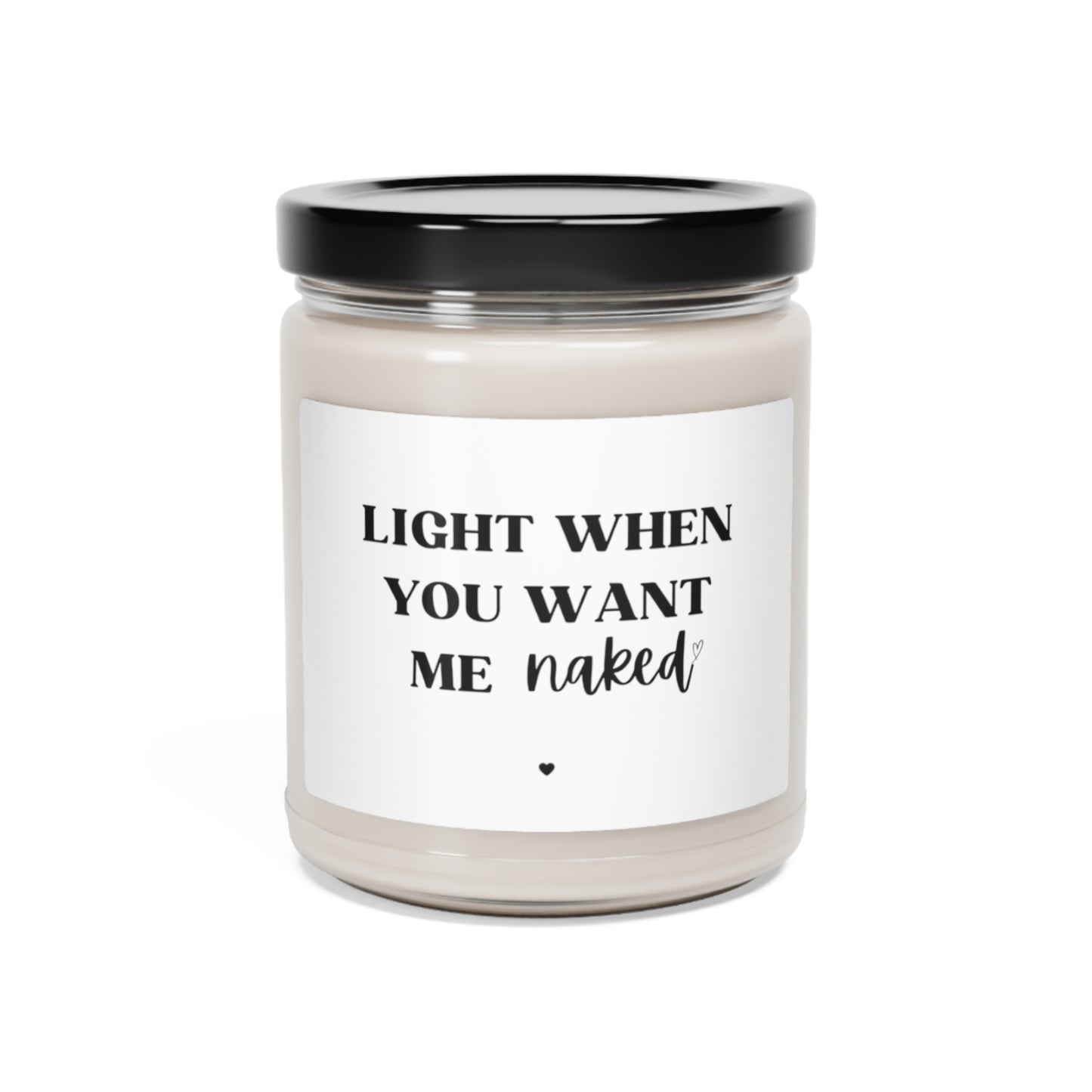 Scented Seductive Soy Candle, 9oz (Valentines Day Gift)