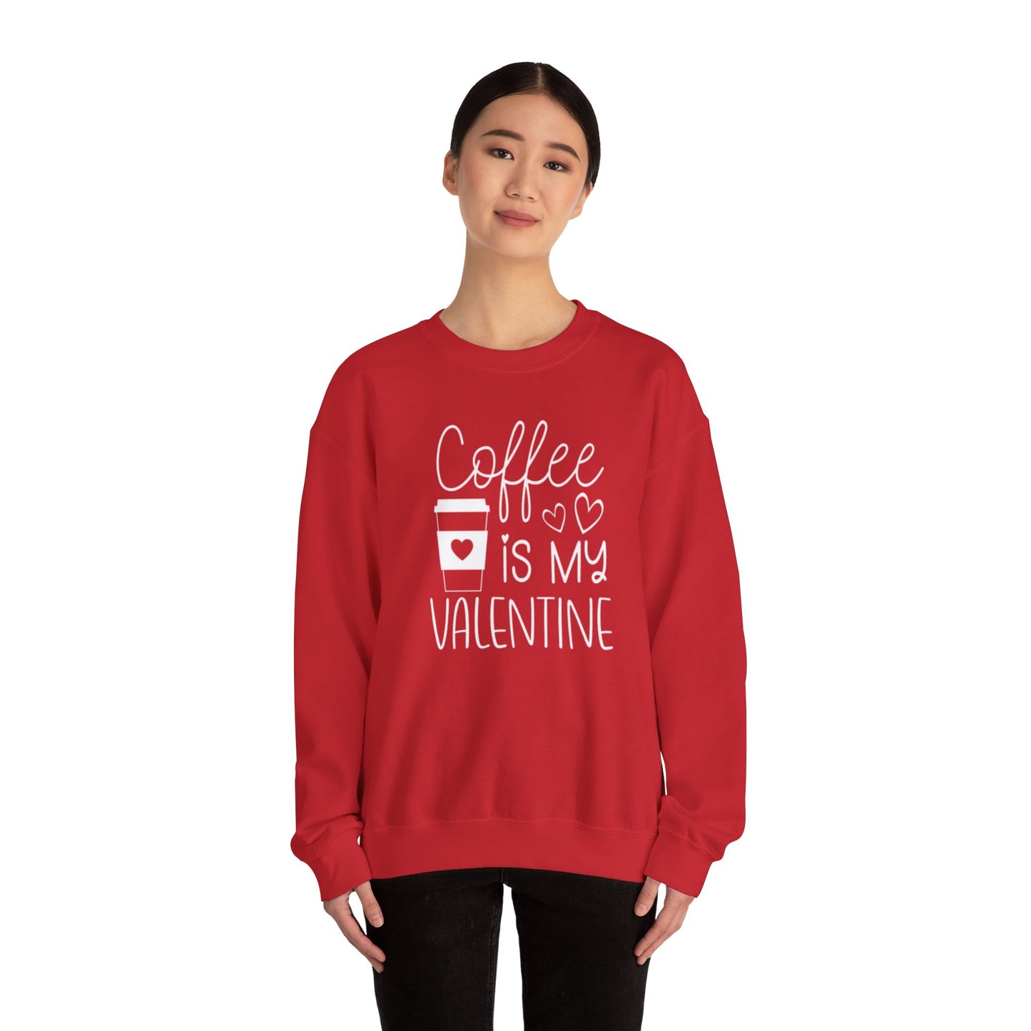 Coffee Is My Valentine Sweatshirt, Valentine Coffee Hoodie, Love Sweatshirt, Coffee Lover Sweatshirt, Cute Valentine Shirt, Valentine Gift