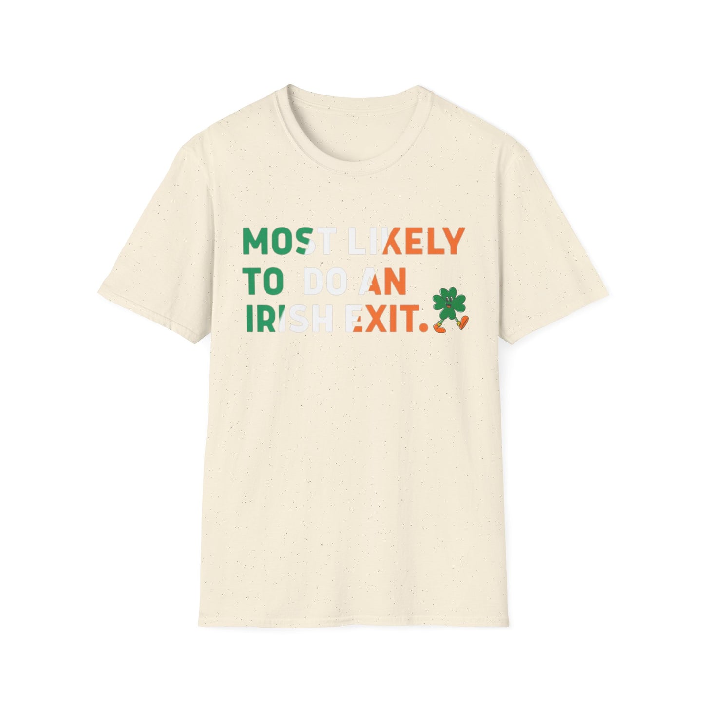 Most Likely To Do An Irish Exit Shirt, Irish Flag Shirt, Irish Tradition Gift, Irish Beer Lovers Shirt, St Patricks Day Shirt, Shamrock Gift