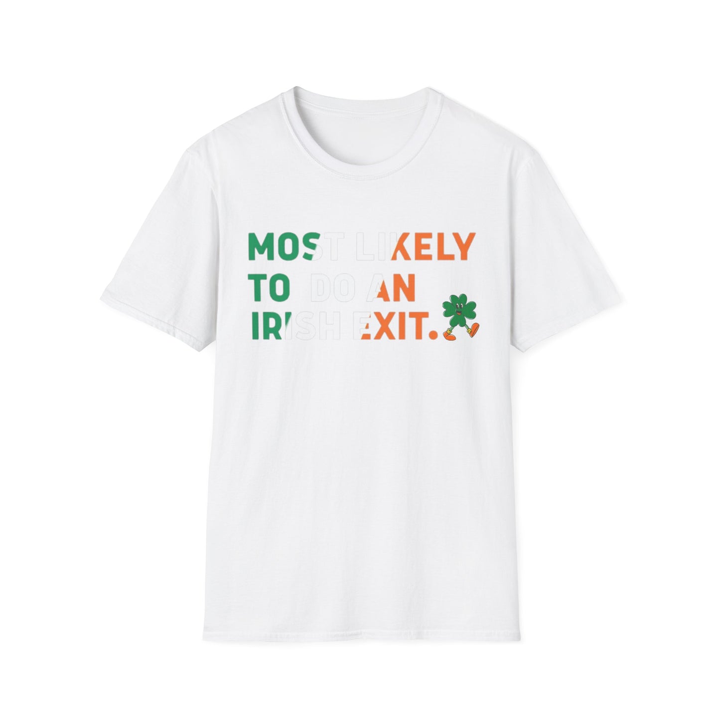 Most Likely To Do An Irish Exit Shirt, Irish Flag Shirt, Irish Tradition Gift, Irish Beer Lovers Shirt, St Patricks Day Shirt, Shamrock Gift