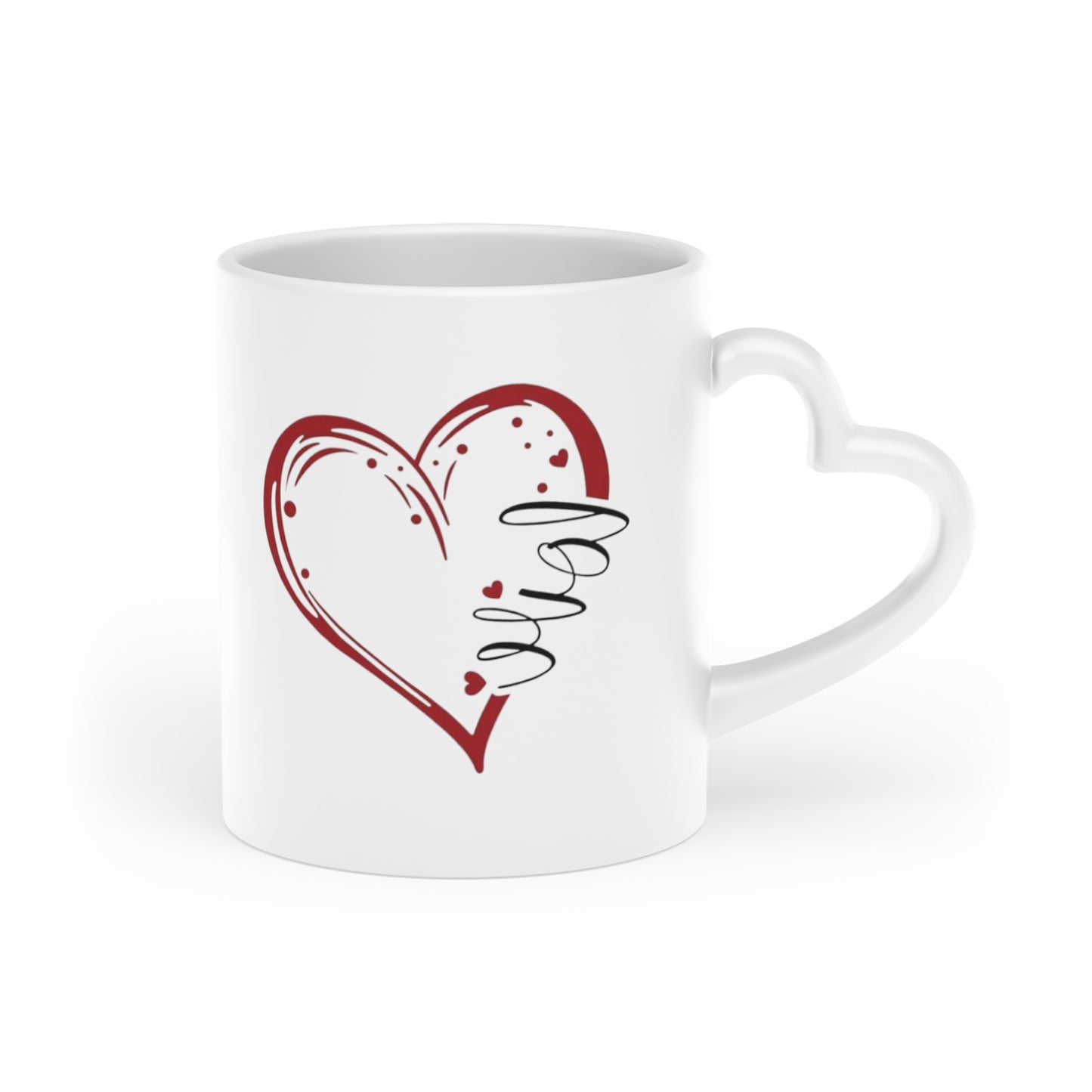 Heart-Shaped Mug