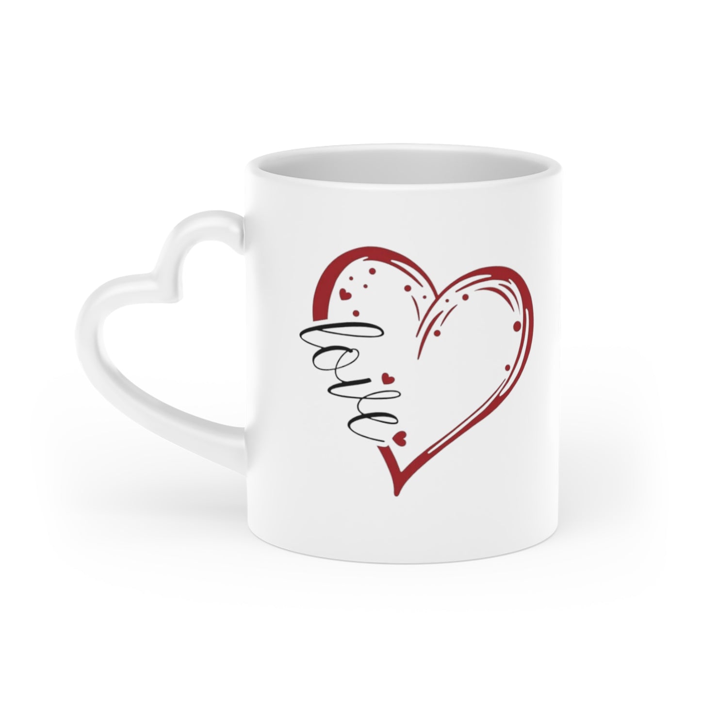 Heart-Shaped Mug