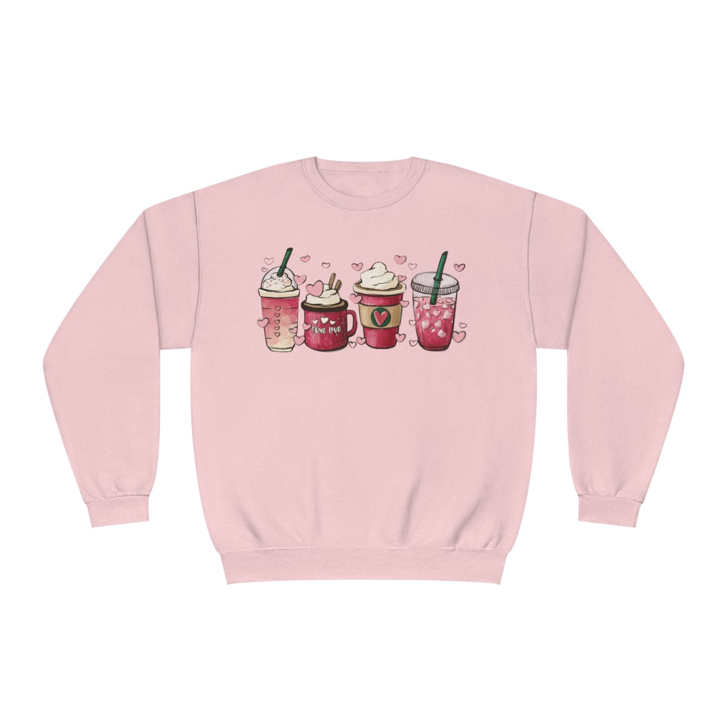 Womens Valentines Day Sweatshirt, Valentine Coffee Sweatshirt, Womens Valentines Day Sweater, Valentines Day Shirt, Valentines Sweater