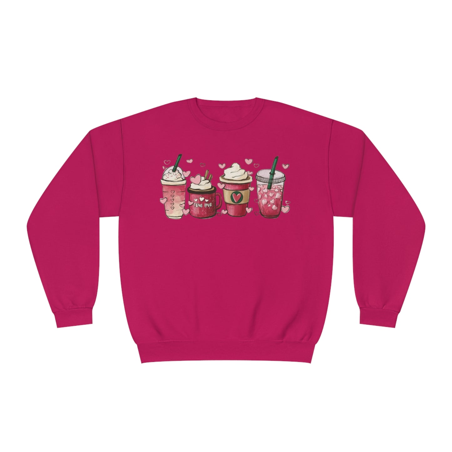 Womens Valentines Day Sweatshirt, Valentine Coffee Sweatshirt, Womens Valentines Day Sweater, Valentines Day Shirt, Valentines Sweater