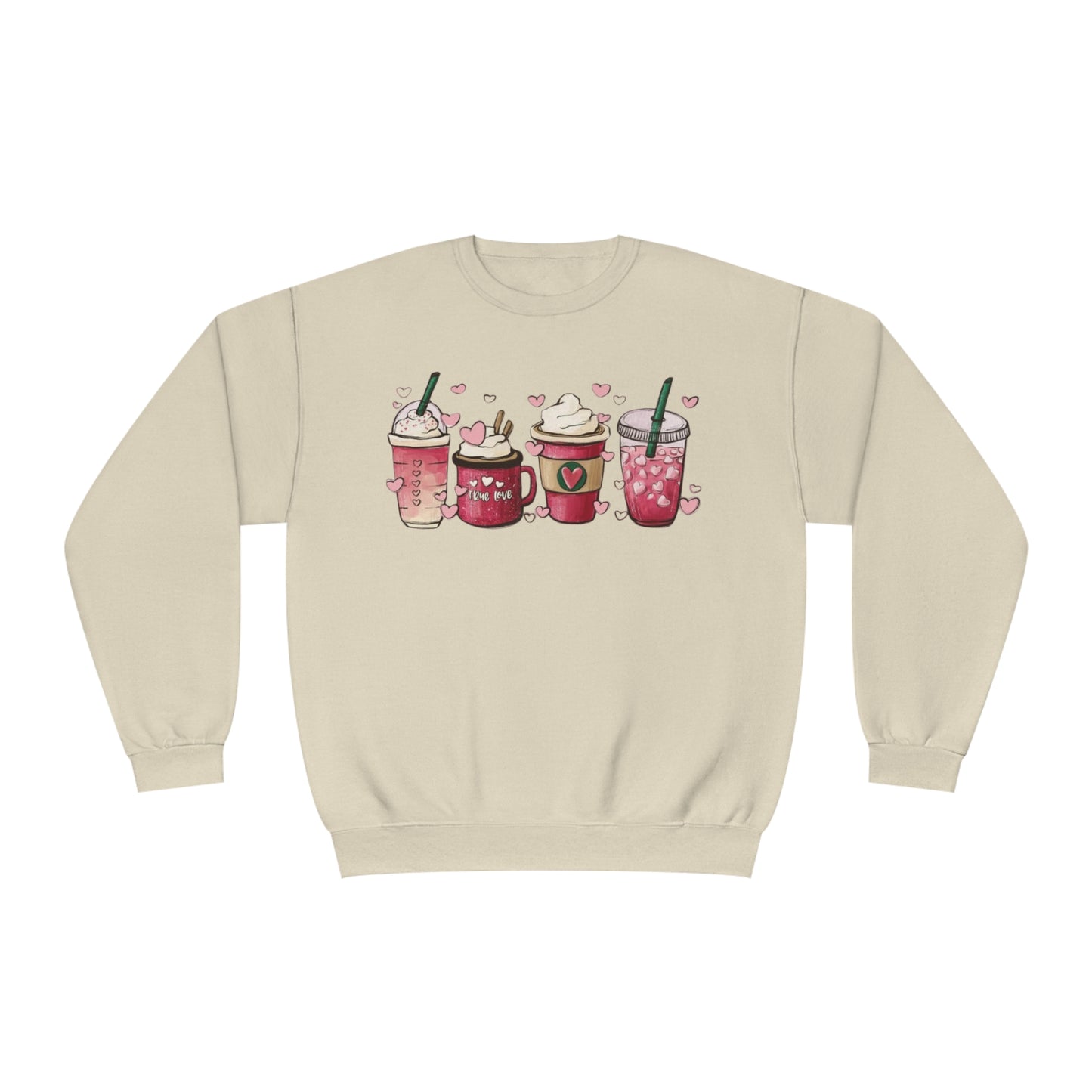 Womens Valentines Day Sweatshirt, Valentine Coffee Sweatshirt, Womens Valentines Day Sweater, Valentines Day Shirt, Valentines Sweater