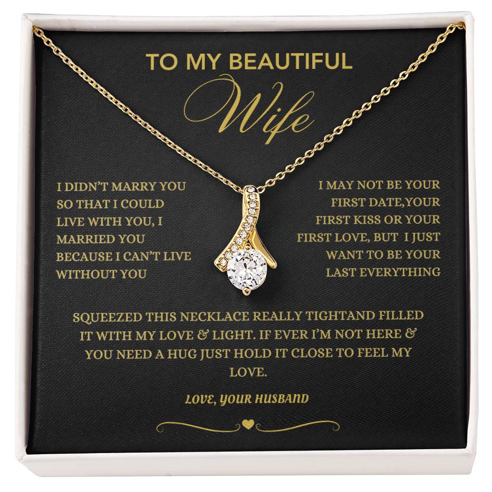 To My Beautiful Wife