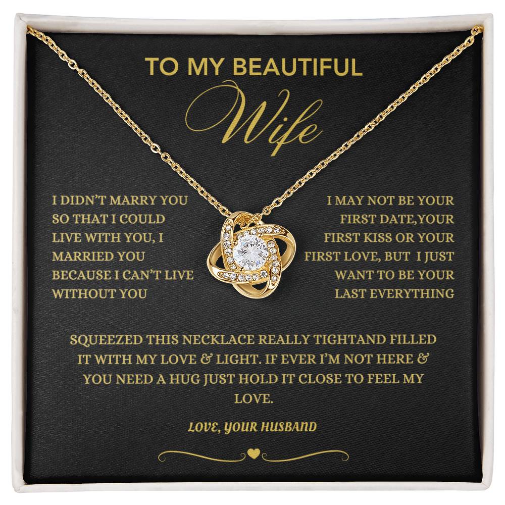 To My Beautiful Wife