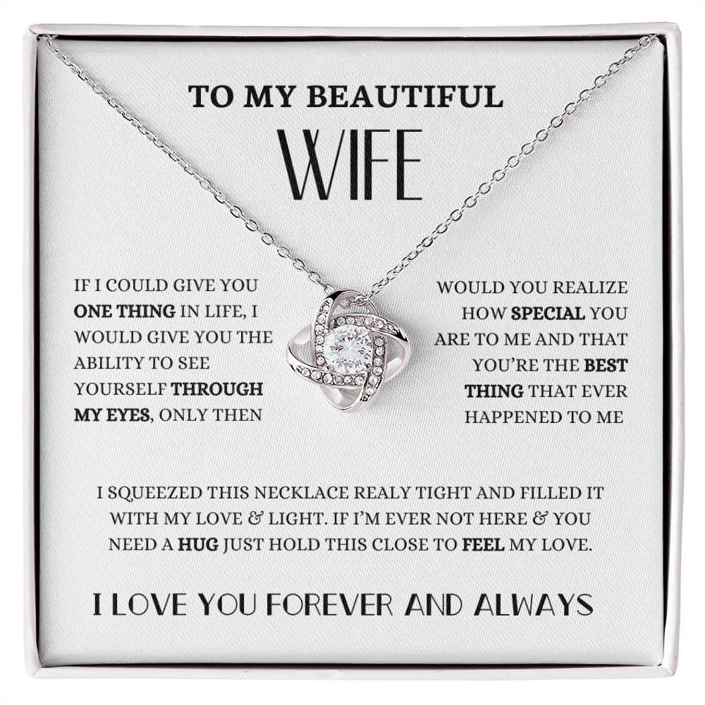 To My Beautiful Wife