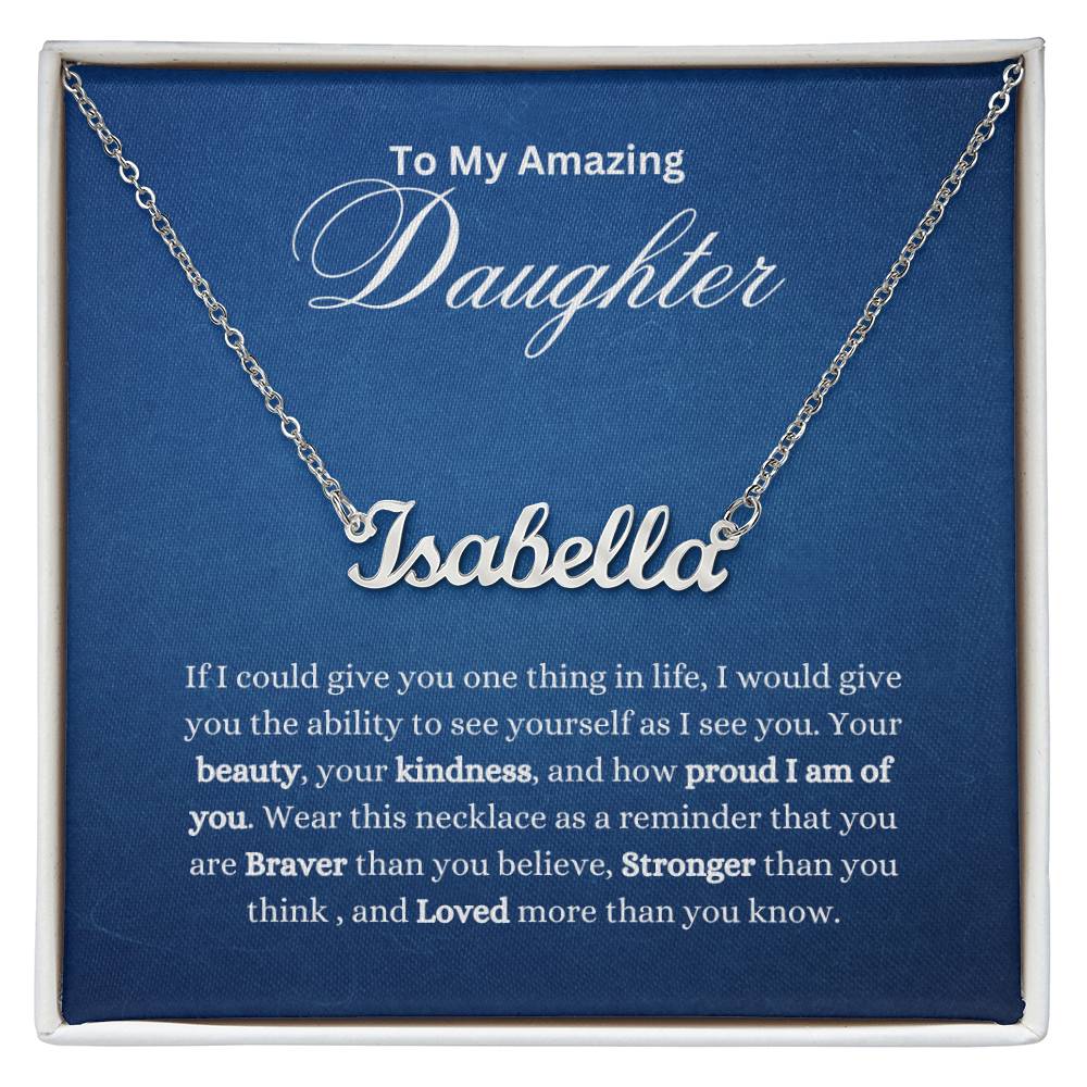 To My Amazing Daughter