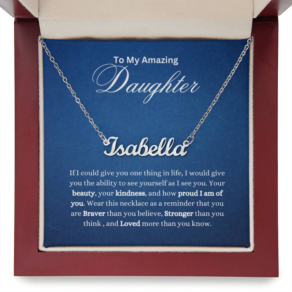 To My Amazing Daughter