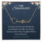 To My Soulmate Custom Necklace